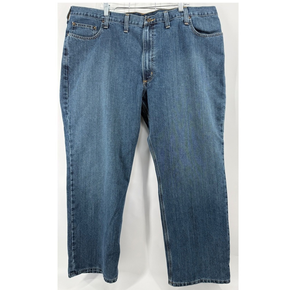 Carhartt Mens Denim Jeans Size 46x30 Measure 46x29 Straight leg  Relaxed